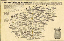 "Lignes ferrées de la Corrèze".