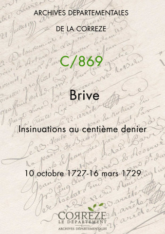 10 octobre 1727-16 mars 1729