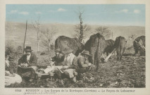 Marcillac-la-Croisille : "6244 Nougein - Les gorges de la Dordogne (Corrèze) - Le repos du laboureur".
