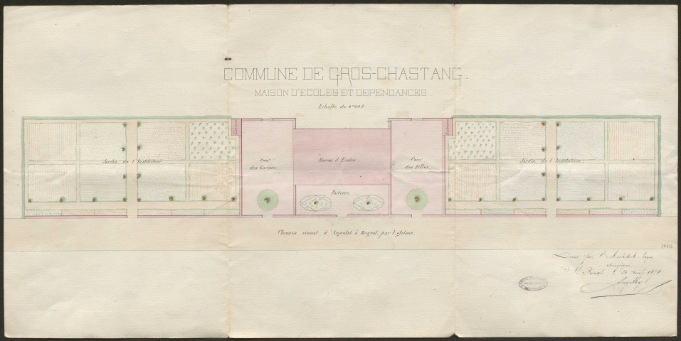 Maison d'école.