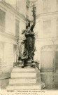 "Tulle. - Monument du sergent Lovy. Ancien enfant de troupe".