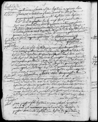 Baptêmes, mariages, sépultures (1778-1792)
