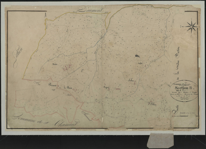 Section B1 de Barran, retombe