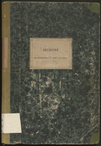 Délibérations du conseil municipal. 24 mars 1878-22 novembre 1894