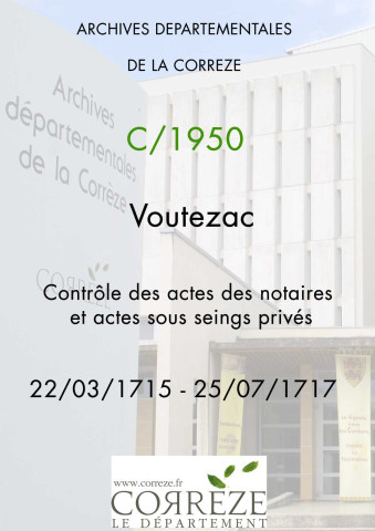 22 février 1715-25 juillet 1717