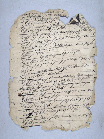 Répertoire chronologique : 31 octobre 1785-30 décembre 1810