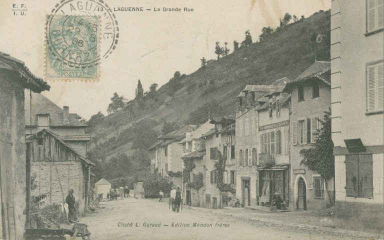 Laguenne : "13 - Laguenne - La grande rue".