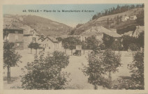Tulle : "43. Tulle - Place de la Manufacture d'armes".