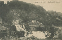 Bort-les-Orgues : "Corrèze. - 107. - Bort. - La Rhue à la Cascade.".