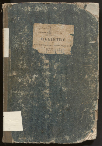 Délibérations du conseil municipal. 15 mai 1838-31 mars 1878