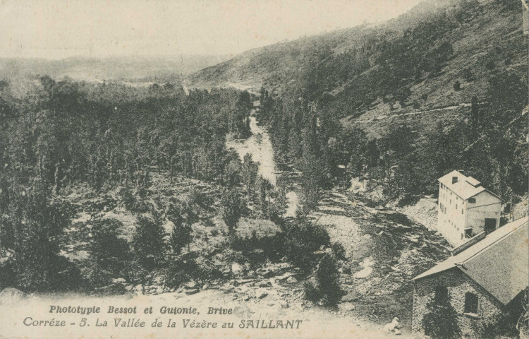 Voutezac : "Corrèze - 5. La vallée de la Vézère au Saillant".
