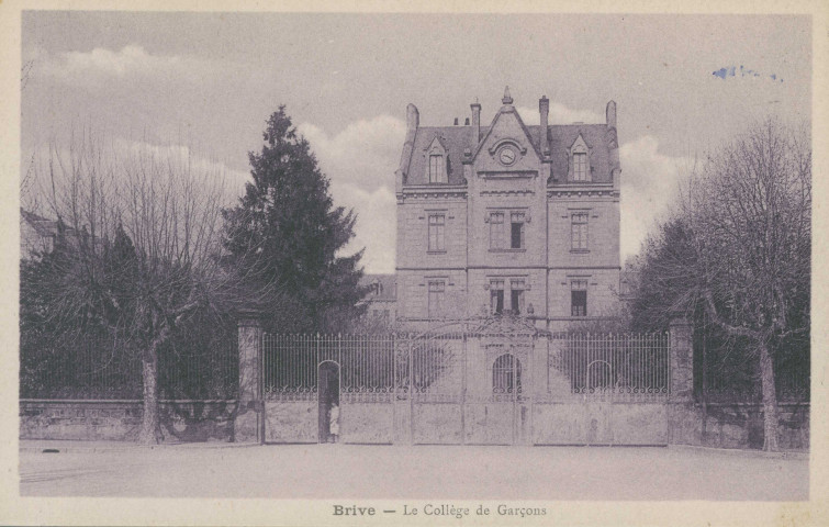Brive-la-Gaillarde : "Brive - Le collège de garçons".