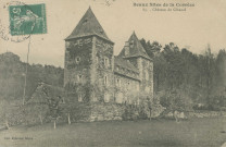 Saint-Martial-Entraygues : "Beaux sites de la Corrèze - 83. - Château de Gibanel".