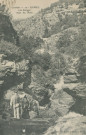 Gimel : "Corrèze - 20 - Gimel - Les gorges vues du pont".