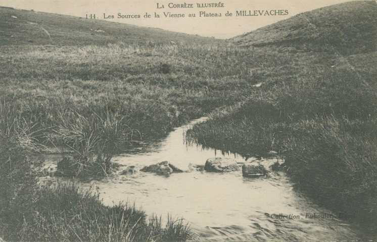 Saint-Setiers : "La Corrèze illustrée - 144. Les sources de la Vienne au plateau de Millevaches".