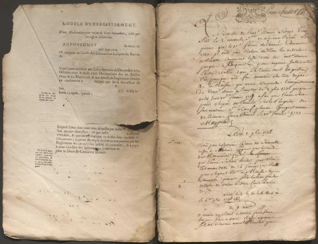 2 novembre 1736-24 février 1738