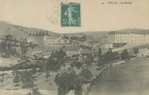Tulle : "14. -Tulle. - Les écoles". au premier plan, le Carmel.