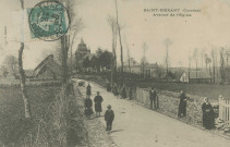 Saint-Mexant : "Saint-Mexant (Corrèze) - Avenue de l'église".