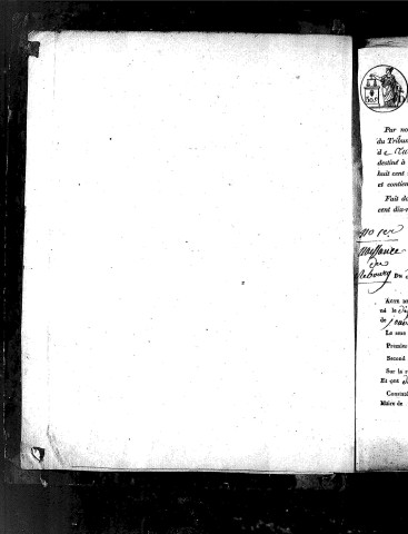 Naissances (1820-1834)