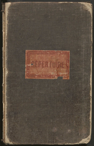 Répertoire alphabétique : sans date