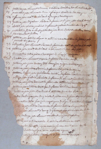 Répertoire chronologique : décembre 1764-décembre 1772