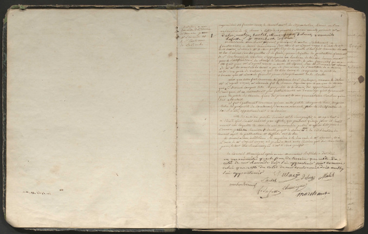 Délibérations du conseil municipal. 13 février 1848-13 mars 1870