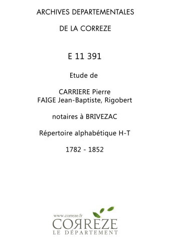 H à T.