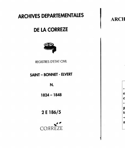 Naissances (1824-1848)