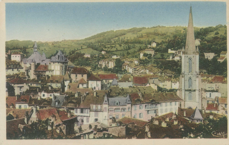 Tulle : "Tulle (Corrèze) - Vue générale".