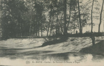 Brive-la-Gaillarde : "55 - Brive - Corrèze - La Corrèze à la Bouvie, la digue".