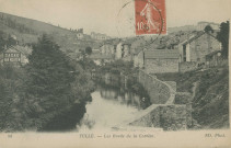 Tulle : "88 Tulle. - Les bords de la Corrèze.".