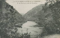 Soursac : "Les plus beaux sites de la Corrèze - 8. La Dordogne près de Spontour".