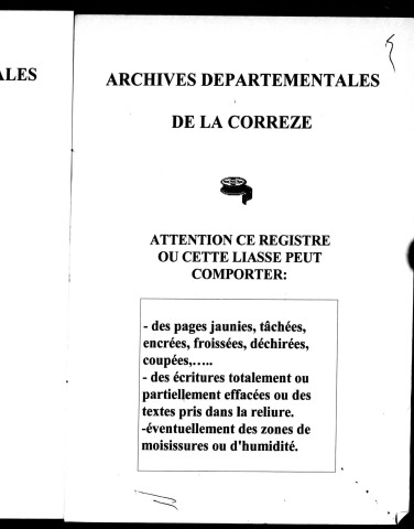 Décès (1835-1848)