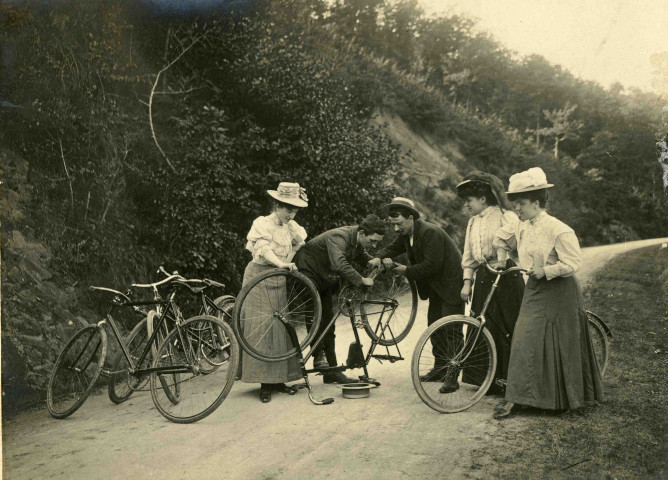 Ballade à vélo.
