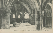 Tulle : "71 Tulle. - Le cloître et la salle du chapitre.".