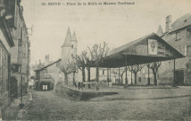 Brive-la-Gaillarde : "95. Brive - Place de la halle et maison Treilhard".