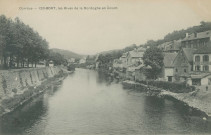 Bort-les-Orgues : "Corrèze - 120 - Bort, les rives de la Dordogne en amont".