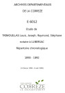 Répertoire chronologique : 15 février 1890-3 août 1892
