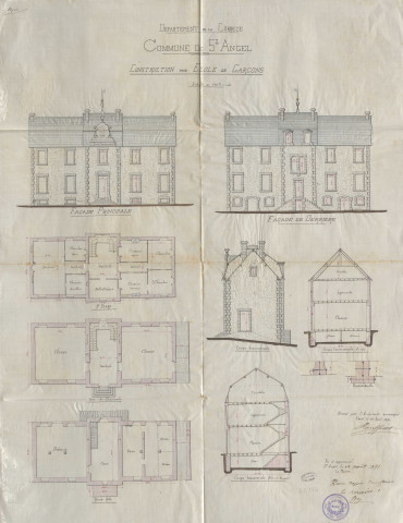 Ecole des garçons et des filles.