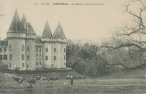 Lubersac : "101. - Corrèze. Lubersac. - Le château (façade principale)".