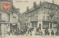 Ussel : "La Corrèze illustrée - Ussel - Carrefour de la Croix de fer".