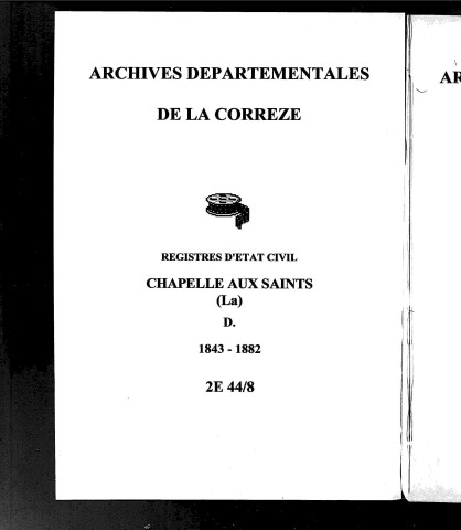 Décès (1843-1882)