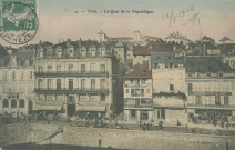 Tulle : "9. - Tulle. - Le quai de la République.".