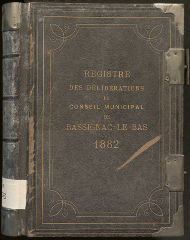 Délibérations du conseil municipal. 25 février 1883-13 décembre 1915