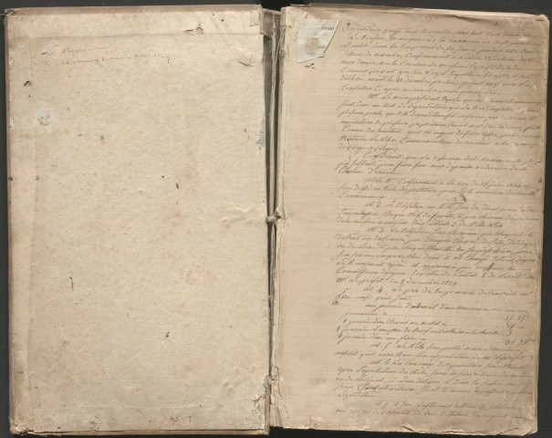 Délibérations du conseil municipal. 28 novembre 1831-15 novembre 1882