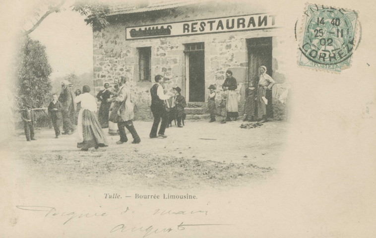 Folklore : "La Corrèze - Tulle - Bourrée limousine".