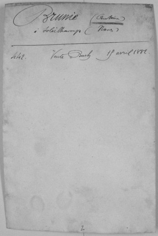 Répertoire alphabétique sur fiches : Brunet-Caquot