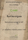 21 septembre 1766-20 octobre 1769