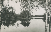 Gimel : "Gimel (Corrèze). - L'étang de Ruffaud.".