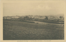 Allassac : "Allassac (Corrèze) - les carrières d'ardoises - vue d'ensemble".